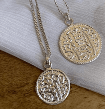 Load image into Gallery viewer, Silver Coin Necklace