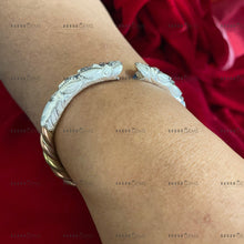 Load image into Gallery viewer, Silver Pancharatna Bangle