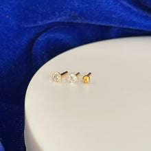 Load image into Gallery viewer, 8K Small Nose Pins