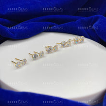 Load image into Gallery viewer, 8k Circle Studs