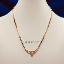 Load image into Gallery viewer, Black Beads Mangalsutra
