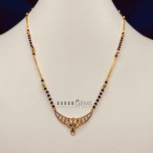 Load image into Gallery viewer, Black Beads Mangalsutra