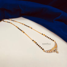 Load image into Gallery viewer, Black Beads Mangalsutra