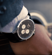 Load image into Gallery viewer, Gurkha Urban Chrono Black Dial