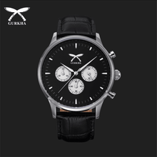 Load image into Gallery viewer, Gurkha Urban Chrono Black Dial