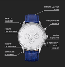 Load image into Gallery viewer, Gurkha Urban Chrono White Dial
