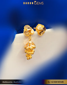 Gold Pinjada Earrings