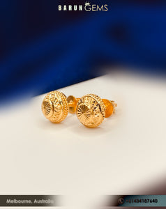 Gold Ear Studs