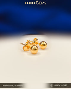 Gold Ear Studs