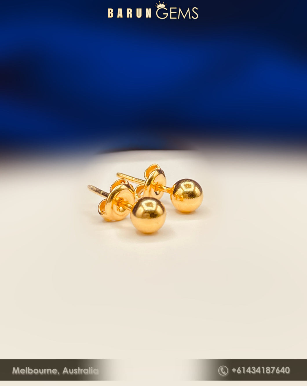 Gold Ear Studs