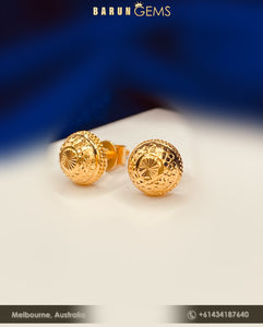 Gold Ear Studs