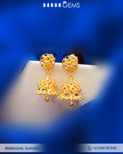 Load image into Gallery viewer, Gold Pinjada Earrings
