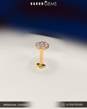 Load image into Gallery viewer, 14K Diamond Nose Pin
