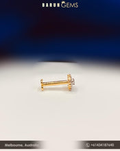 Load image into Gallery viewer, 14K Diamond Nose Pin
