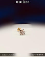 Load image into Gallery viewer, 14K Diamond Nose Pin
