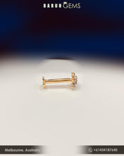 Load image into Gallery viewer, 14K Diamond Nose Pin
