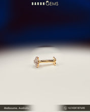 Load image into Gallery viewer, 14K Diamond Nose Pin
