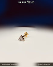 Load image into Gallery viewer, 14K Diamond Nose Pin
