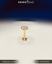 Load image into Gallery viewer, 14K Diamond Nose Pin
