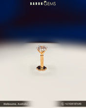 Load image into Gallery viewer, 14K Diamond Nose Pin
