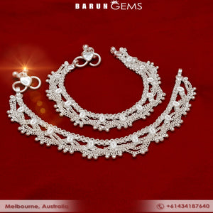 Silver Anklets (Baby)