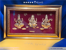 Load image into Gallery viewer, 24k Gold Murti Frame
