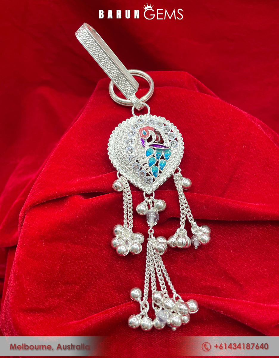 Silver Key Ring – Barun Gems