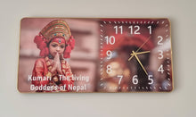 Load image into Gallery viewer, Crystal Porcelain Wall Clock — Nordic Scenic Design for Living Room
