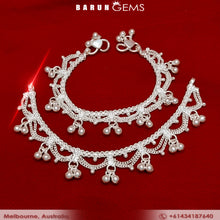 Load image into Gallery viewer, Silver Anklets (Baby/Toddler)
