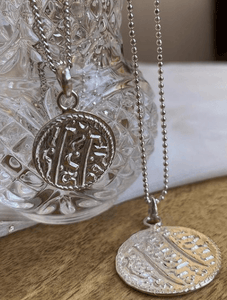 Silver Coin Necklace