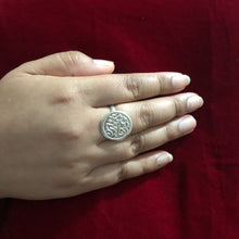 Load image into Gallery viewer, Silver Coin Ring
