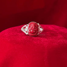 Load image into Gallery viewer, Ganesh Muga Ring (Oval)
