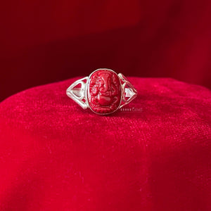 Ganesh Muga Ring (Oval)