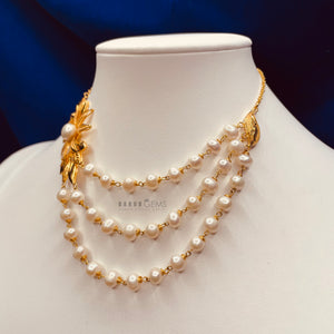 Gold & Pearl Choker/Necklace (Baby/Toddler)