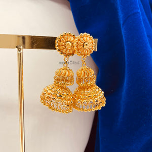 Gold Jhumkas