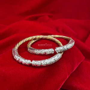 Silver Pancharatna Bangles (Baby/Toddler)