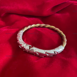 Silver Pancharatna Bangle