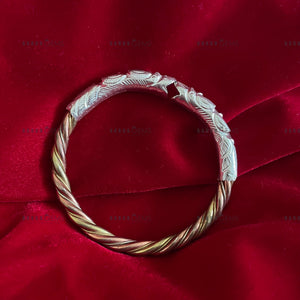 Silver Pancharatna Bangle