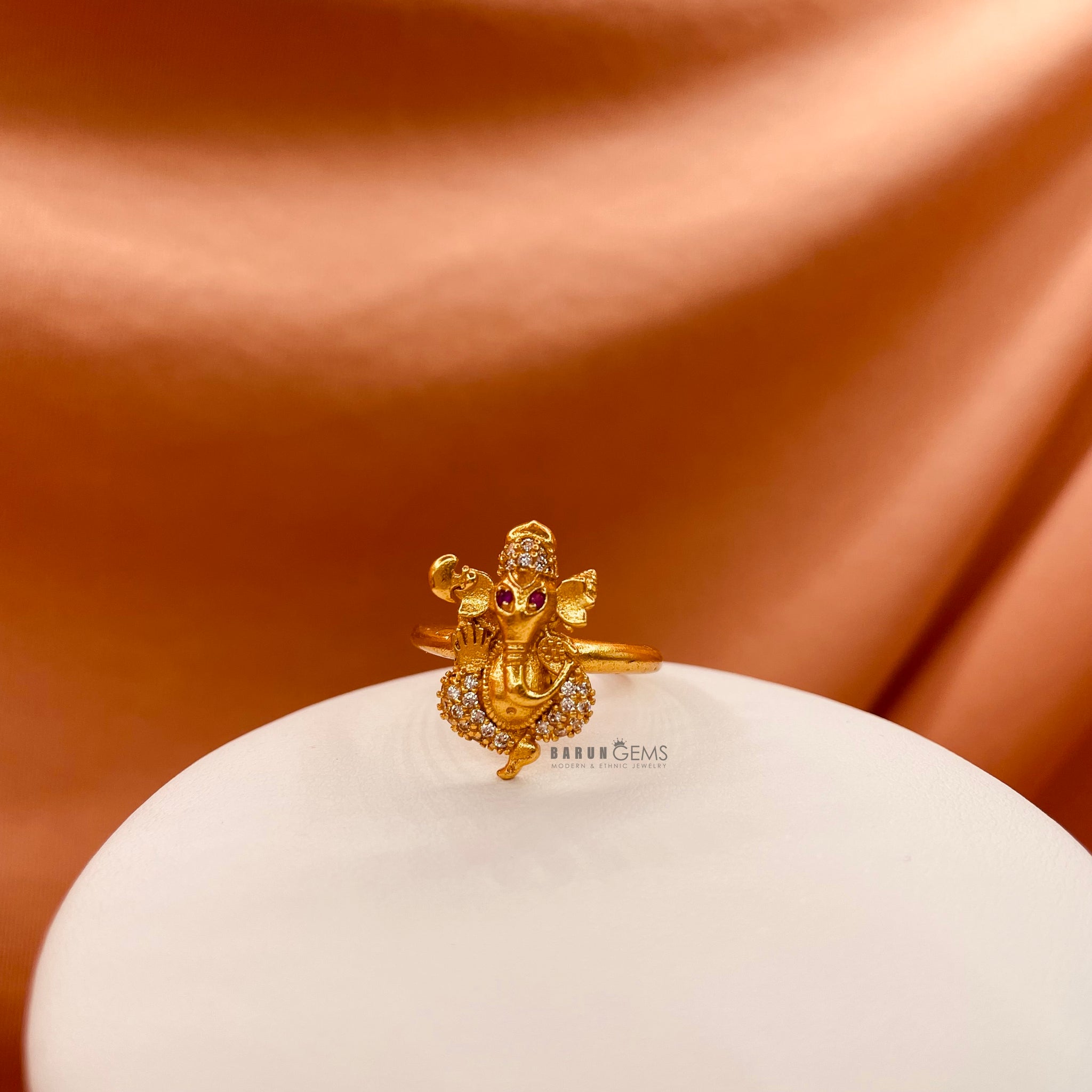 Lakshmi Devi Ring | Gold rings fashion, Gold necklace designs, Gold ring  designs