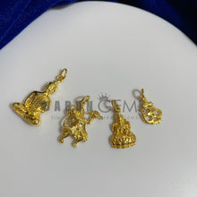 Load image into Gallery viewer, Gold Buddha Pendant
