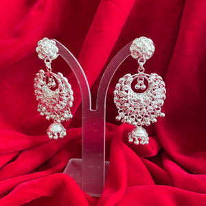 Silver Ramleela Jhumka