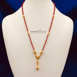 Red Beads Mangalsutra