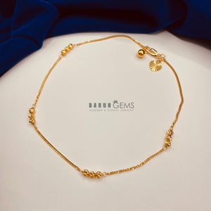 Gold Anklet