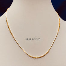 Load image into Gallery viewer, Gold Beaded Chain
