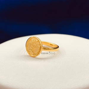 Coin ring (Size 4.5)