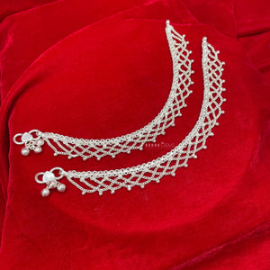 Crisscross Drop Anklet (Toddler/Tweens)