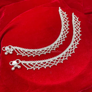 Crisscross Drop Anklet (Toddler/Tweens)