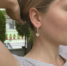 Load image into Gallery viewer, Butterfly Hoop Earrings
